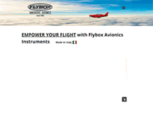 Tablet Screenshot of flyboxavionics.it